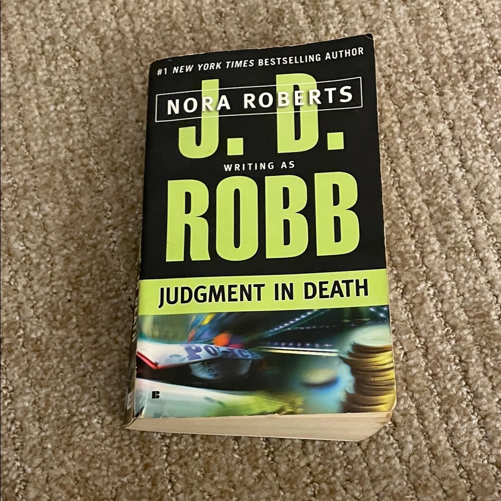 J.D. Robb 'Judgment in Death' Book